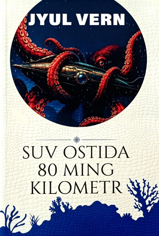 Suv ostida 80 ming kilometr (ilmiy -fantastik roman) (А5, yumshoq) 512 bet