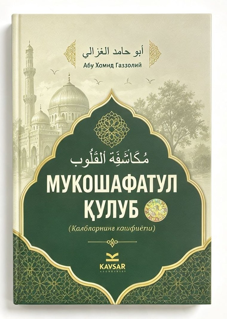 Мукошафатул қулуб (қалблар кашфиёти) (А4.5, qattiq) 608 bet